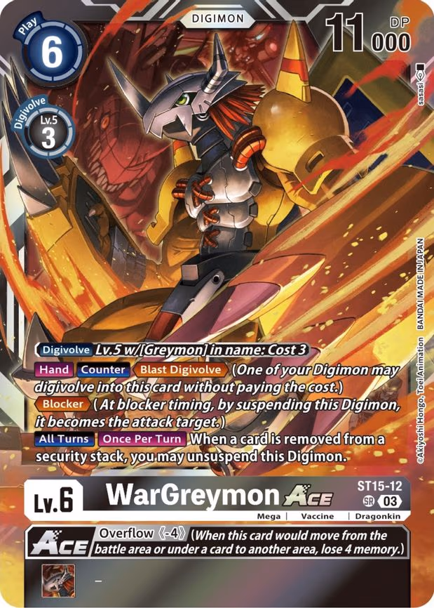 WarGreymon ACE (Box Topper)