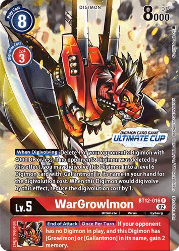 WarGrowlmon (Ultimate Cup)