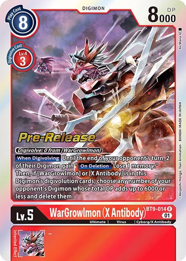 WarGrowlmon (X Antibody)