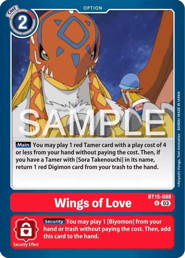 Wings of love