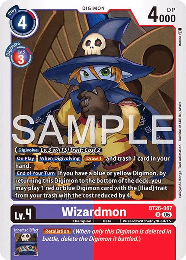 Wizardmon - Uncommon (BT26-067 U)