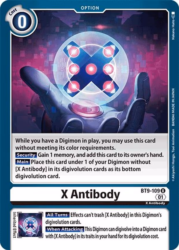 X Antibody - Uncommon (BT9-109 U)