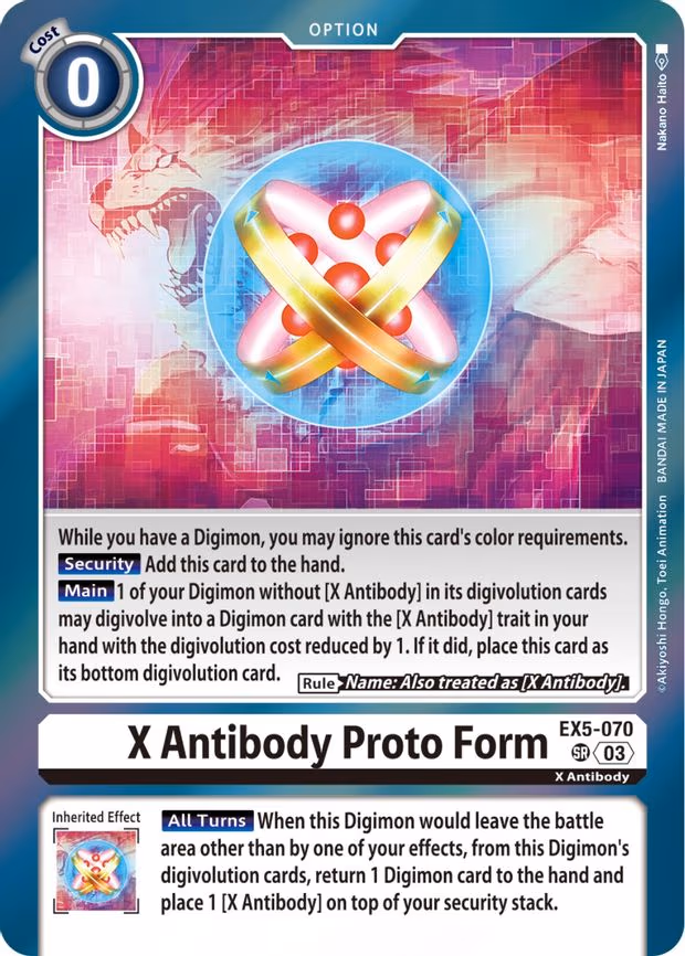 X Antibody Proto Form