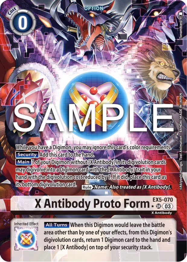 X Antibody Proto Form