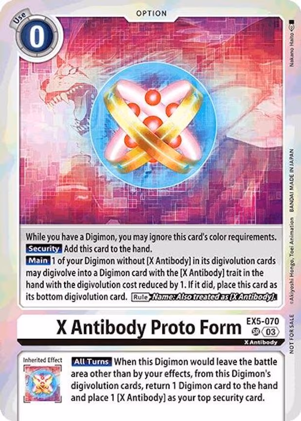 X Antibody Proto Form