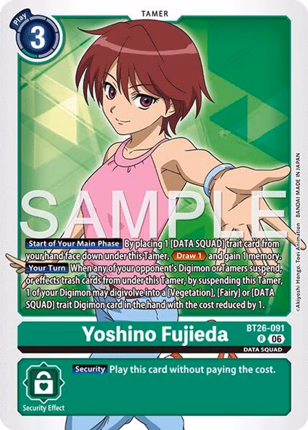 Yoshino Fujieda - Rare (BT26-091 R)