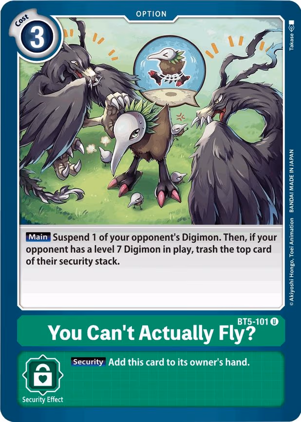 You Can't Actually Fly?