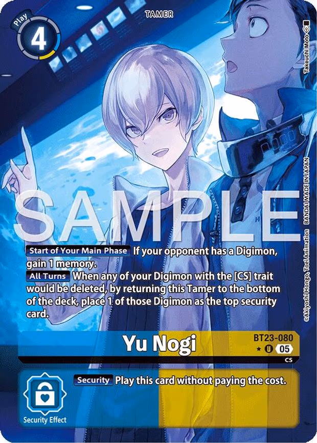 Yu Nogi - Uncommon (BT23-080 U)