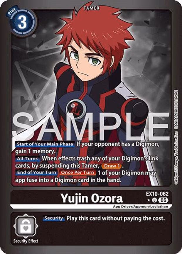 Yujin Ozora - Uncommon (EX10-062 U)