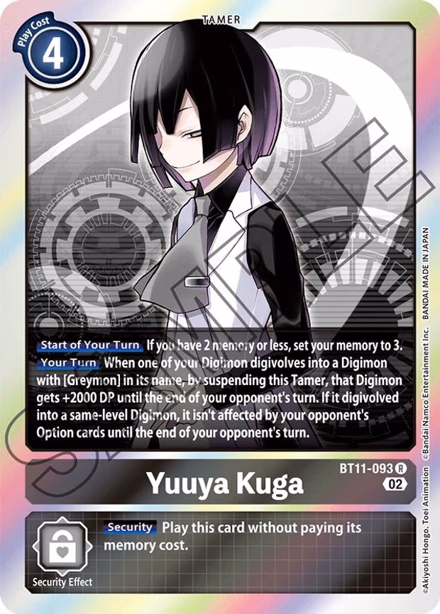 Yuuya Kuga - Rare (BT11-093 R)