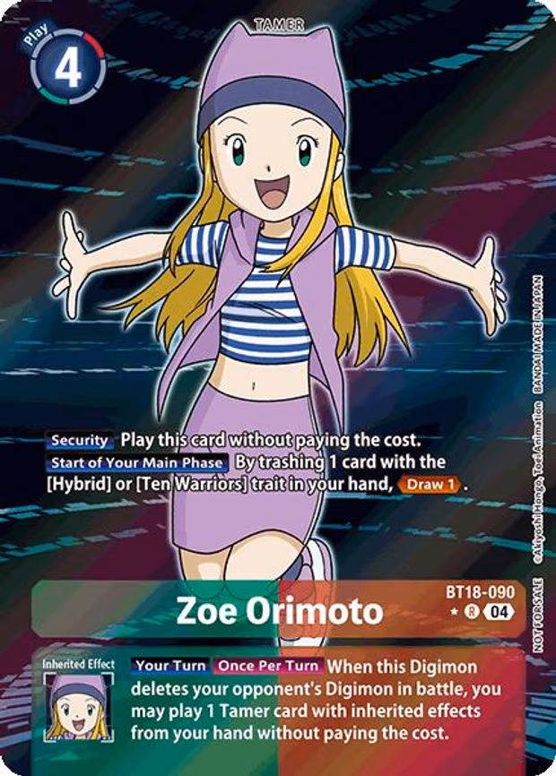 Zoe Orimoto (Release Special Booster 2.0: Box Promotion Pack)