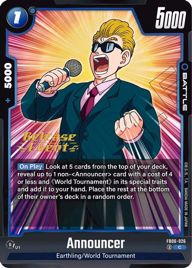 Announcer