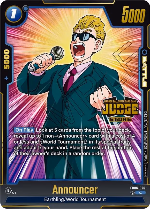 Announcer (Judge Pack (Store Judge) 04)
