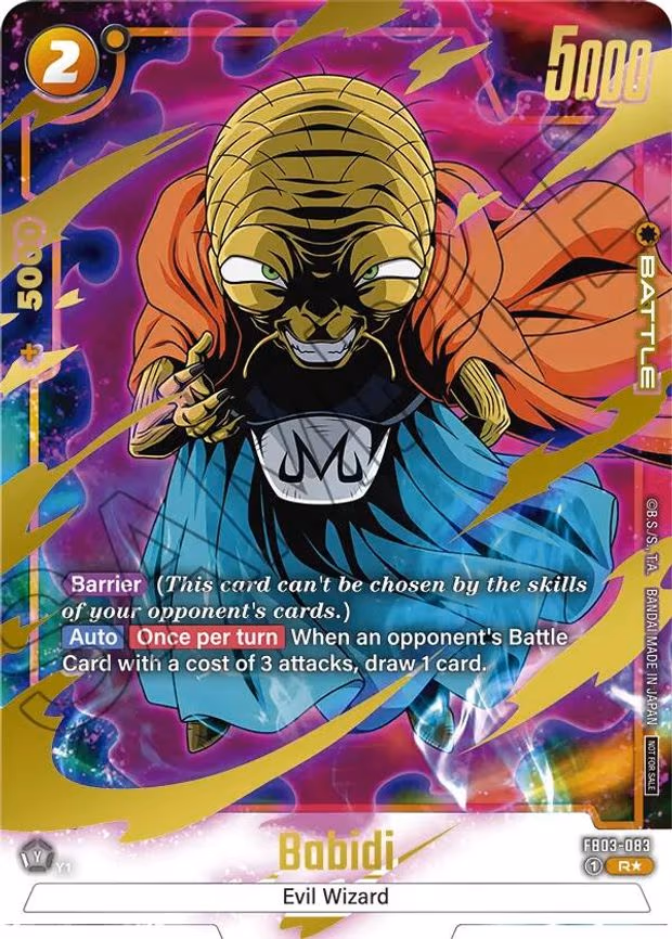 Babidi - FB03-083 (Championship Pack 02) (Gold)