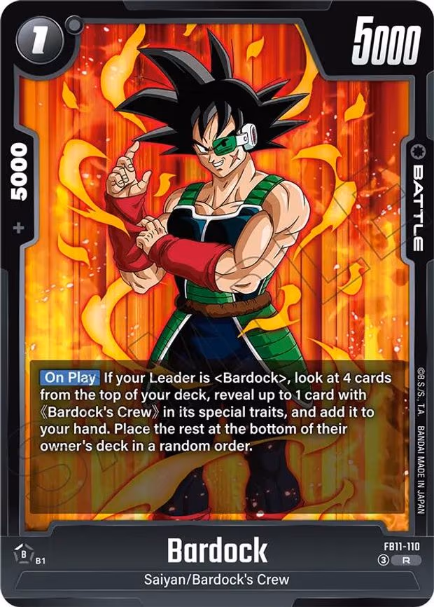 Bardock - Rare (FB11-110)
