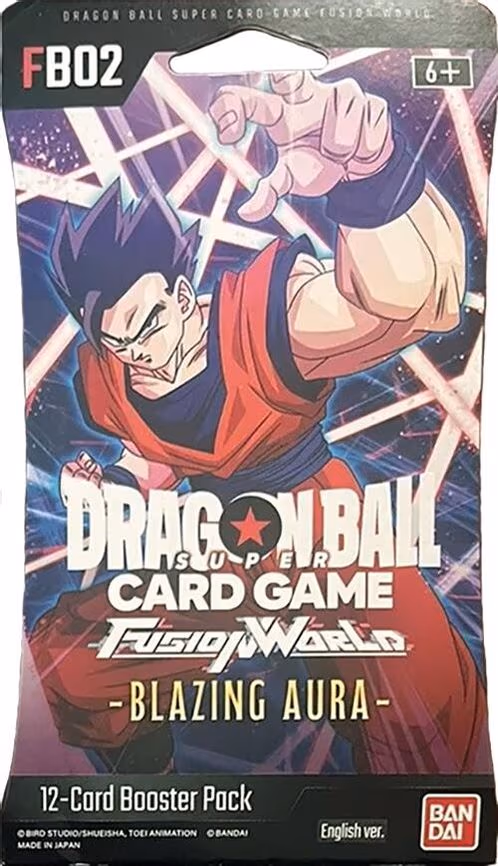 Blazing Aura Sleeved Booster Pack [Son Gohan : Adolescence]