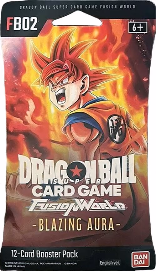 Blazing Aura Sleeved Booster Pack [Son Goku (Awakened)]