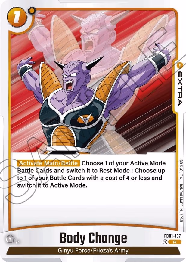 Body Change - Rare (FB01-137)