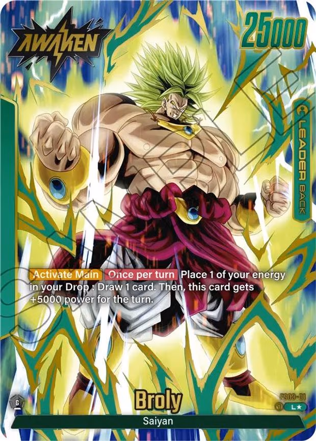 Broly - FS03-01 (Gold)