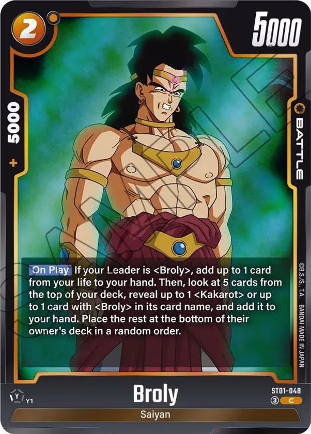 Broly - Common (ST01-048)