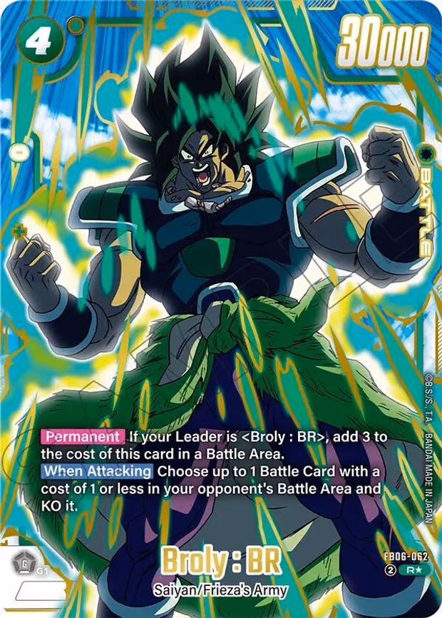 Broly : BR - FB06-062 (Gold)