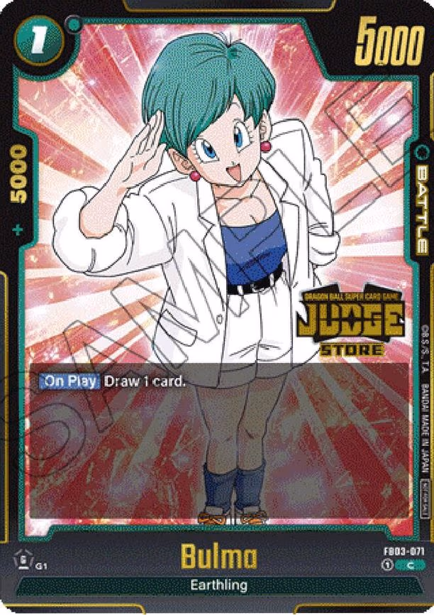Bulma - FB03-071 (Judge Pack (Store Judge) 02) - Common (FB03-071)