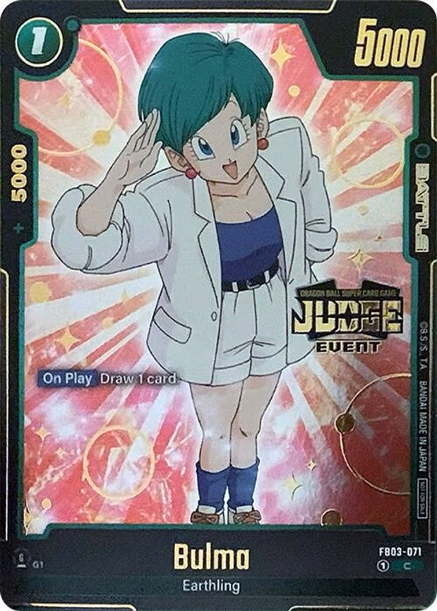 Bulma - FB03-071 (Judge Pack (Event Judge) 02) - Common (FB03-071)