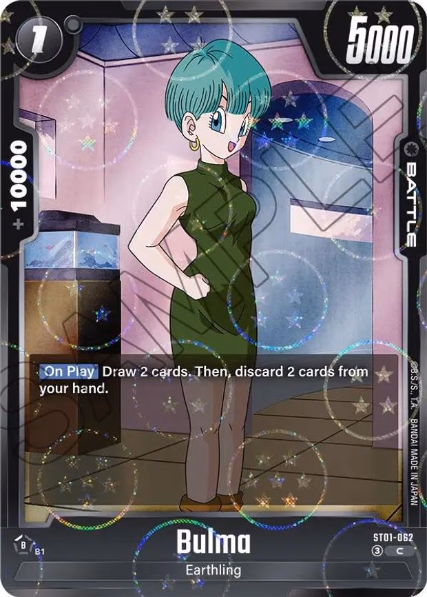 Bulma (Dragon Ball Pattern) - Common (ST01-062)