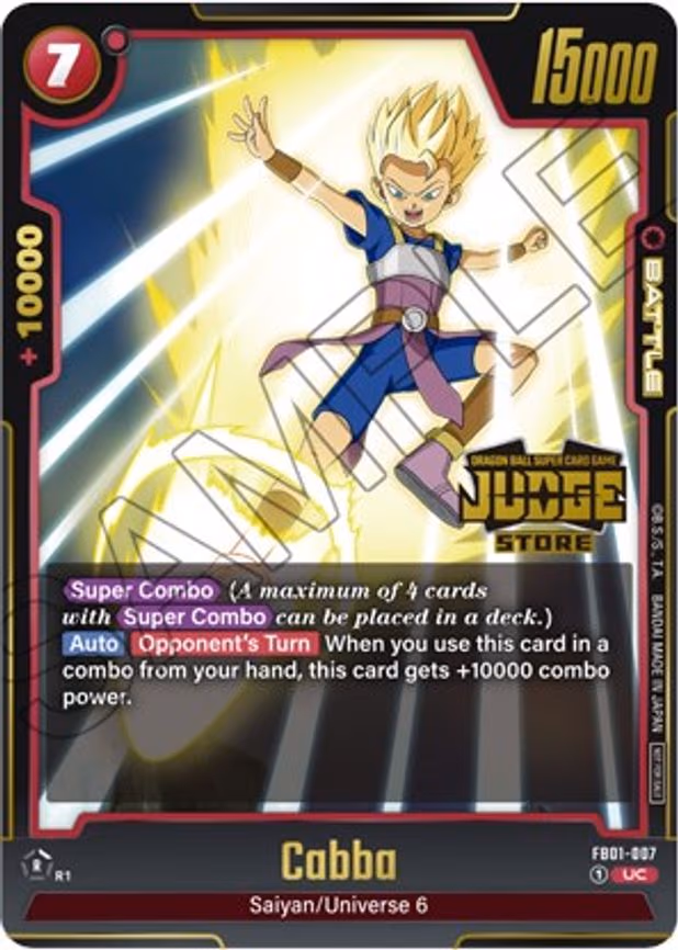 Cabba (Judge Pack (Store Judge) 01) - Promo (FB01-007)