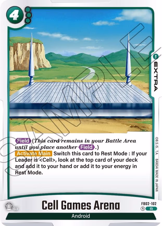 Cell Games Arena - Rare (FB02-102)