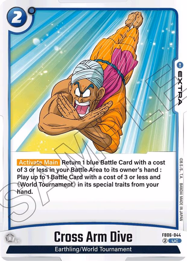 Cross Arm Dive