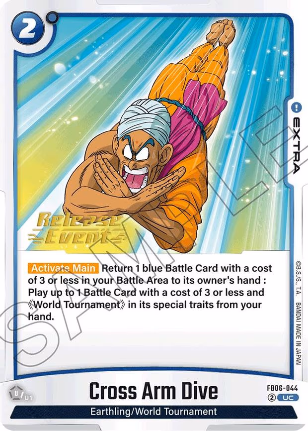Cross Arm Dive