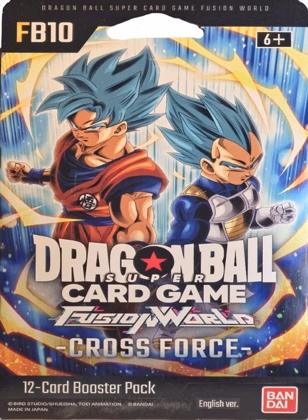 Cross Force Sleeved Booster Pack [Son Goku and Vegeta]