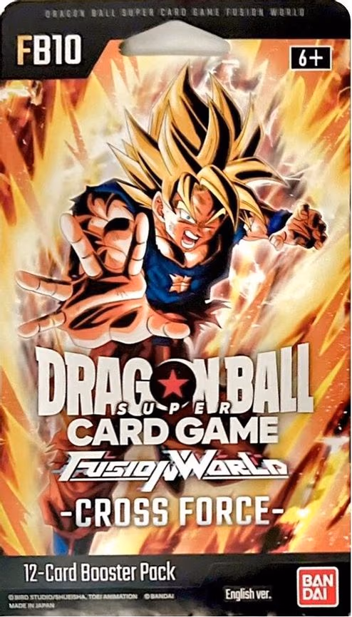 Cross Force Sleeved Booster Pack [SS Son Goku]