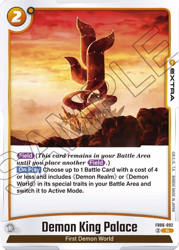 Demon King Palace - Rare (FB06-092)