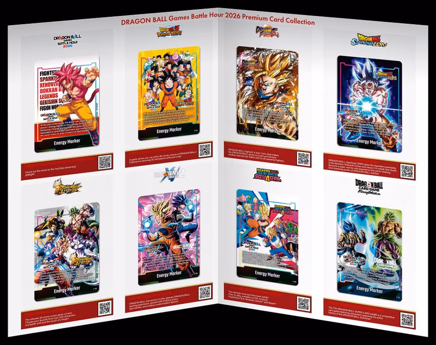 Dragon Ball Games Battle Hour 2026 Premium Card Collection