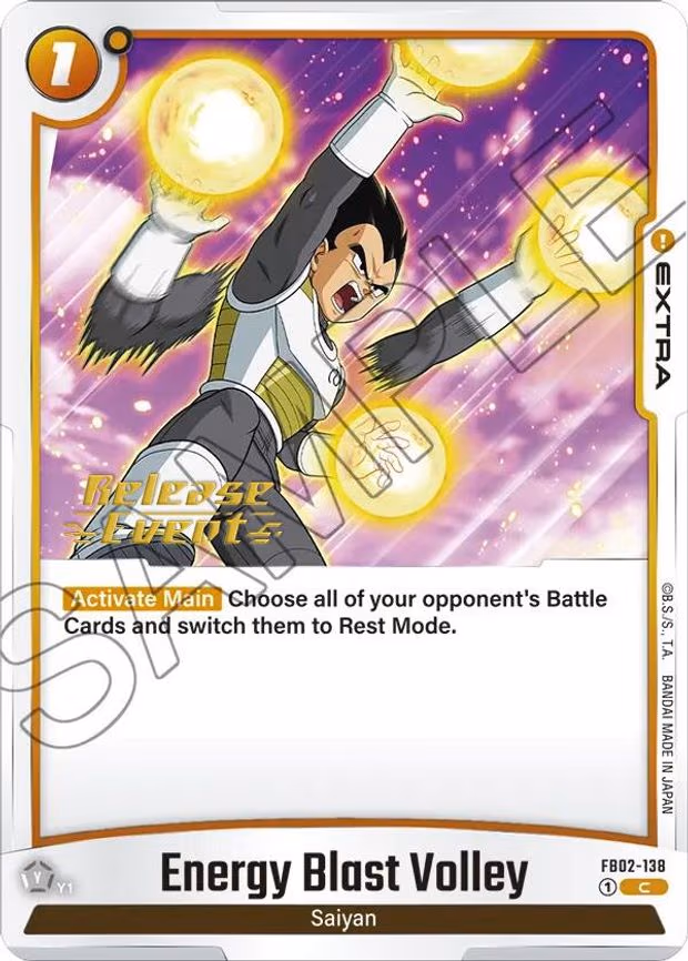 Energy Blast Volley - Common (FB02-138)