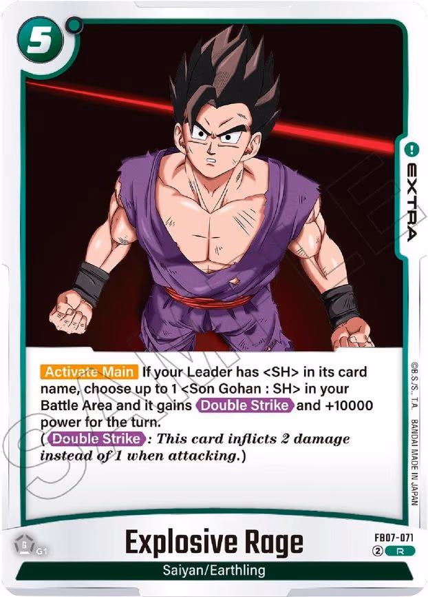 Explosive Rage - Rare (FB07-071)