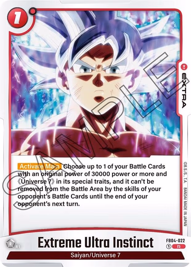 Extreme Ultra Instinct - Rare (FB04-022)