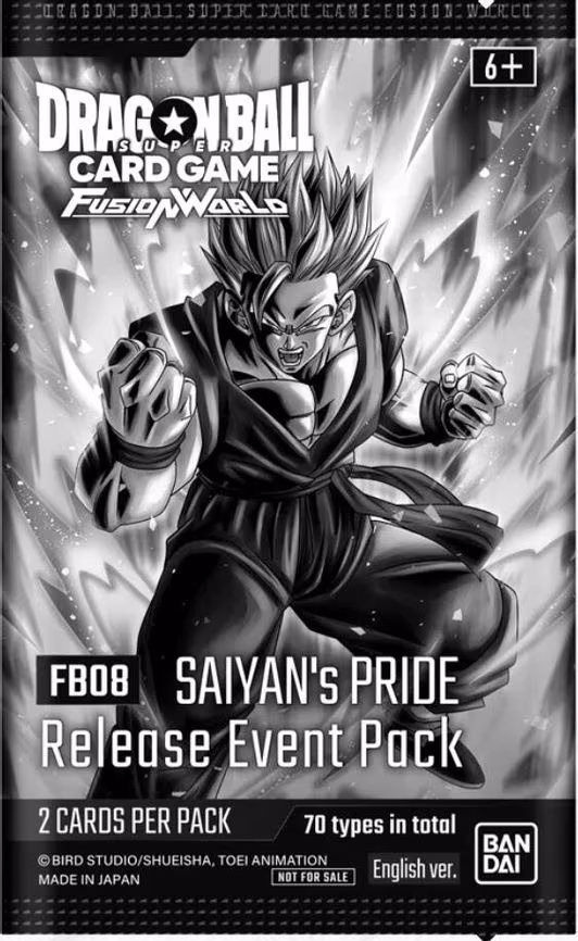 Saiyan's Pride Release Event Cards set