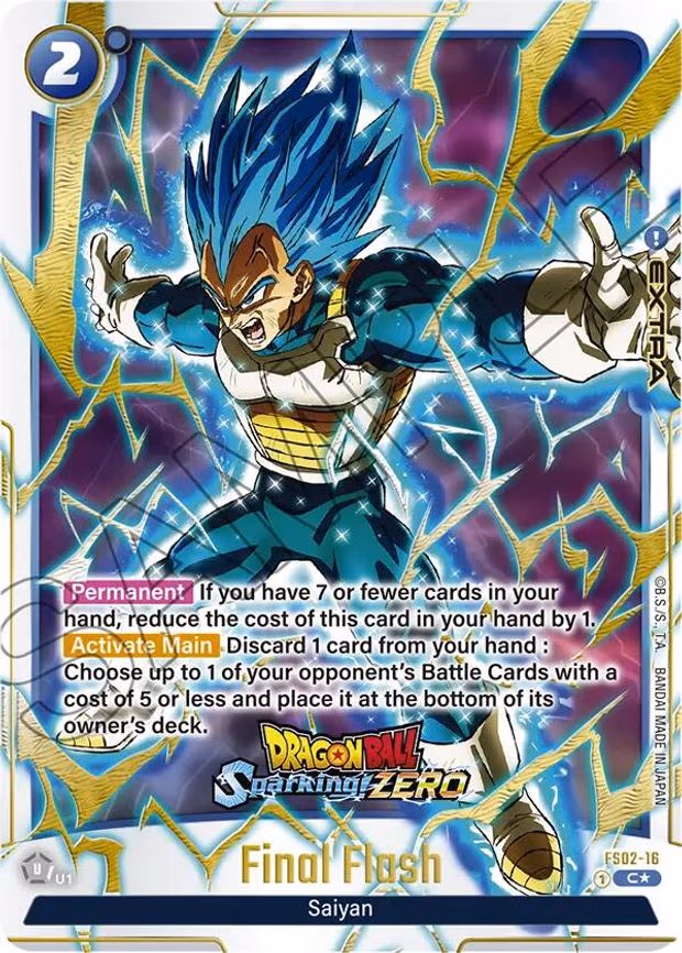 Final Flash (Dragon Ball Sparking! ZERO)