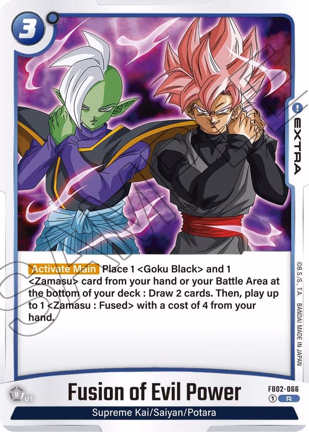 Fusion of Evil Power - Rare (FB02-066)