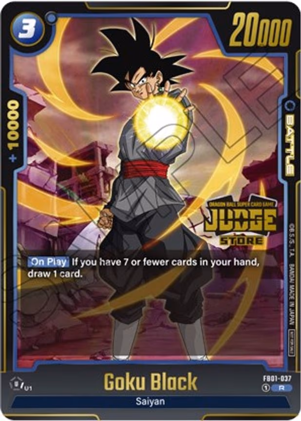 Goku Black - FB01-037 (Judge Pack (Store Judge) 01) - Promo (FB01-037)