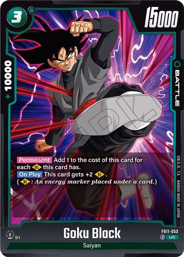 Goku Black - Uncommon (FB11-053)