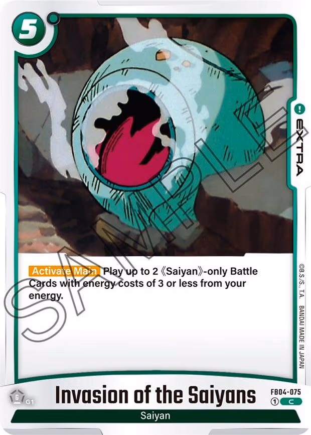 Invasion of the Saiyans - Common (FB04-075)