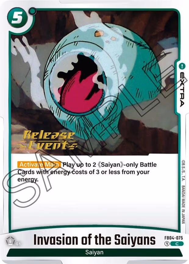 Invasion of the Saiyans - Common (FB04-075)