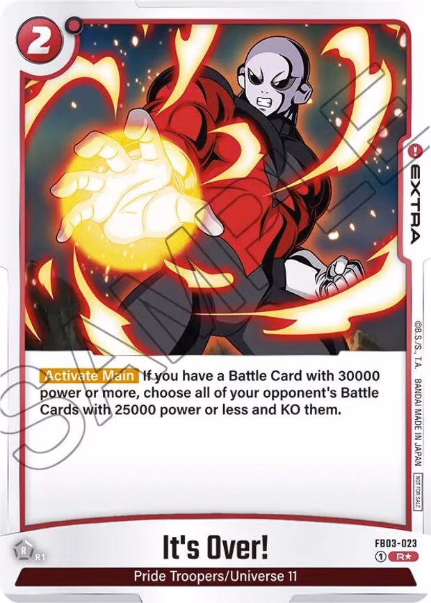 It's Over! - Rare (FB03-023)