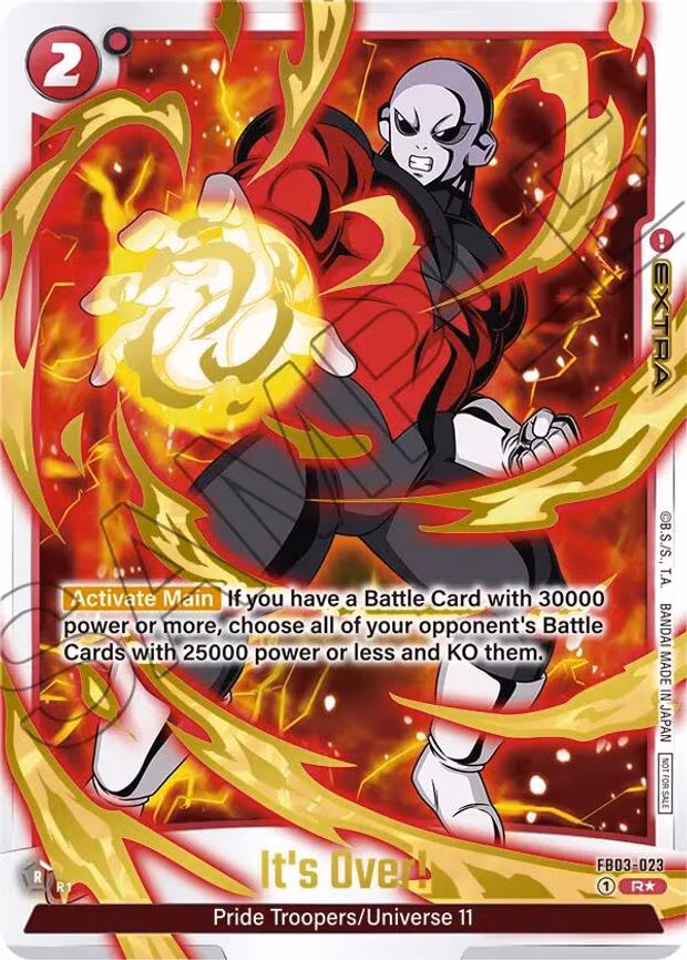 It's Over! - FB03-023 (Championship Pack 02) (Gold) - Rare (FB03-023)