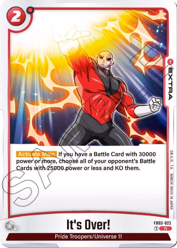 It's Over! - Rare (FB03-023)