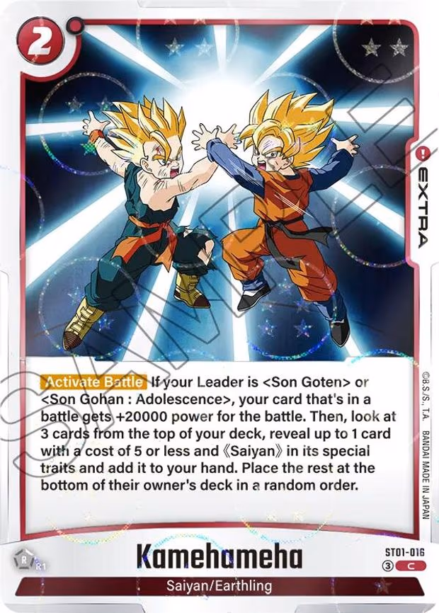 Kamehameha (Dragon Ball Pattern) - Common (ST01-016)
